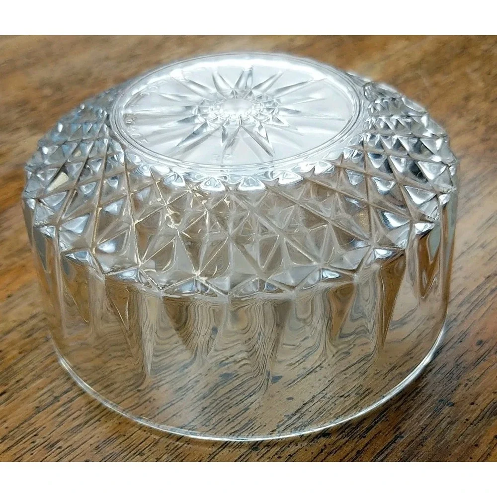 Vintage Arcoroc‎ Decorative Glass Bowl 1960's Made in France